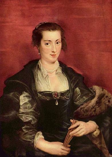 Peter Paul Rubens Portrat der Isabella Brant Germany oil painting art